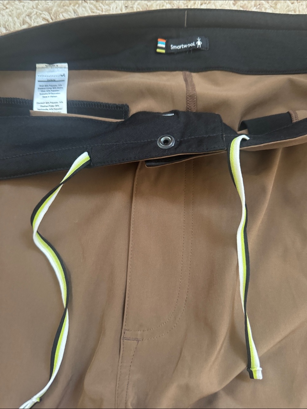 Smartwool Merino Sport 10” Shorts, XL - Picture 3 of 5